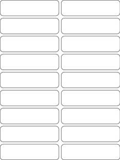 NP LABEL Blank Stickers With/ Without Border For General Use ...