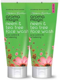 Aroma Magic Neem & Tea Tree  - 100 ml Pack of 2 Face Wash
