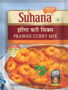 SUHANA Prawn Curry Spice Mix 50G x 4 Pouch