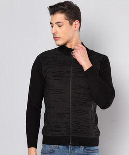 DUKE Self Design High Neck Casual Men 