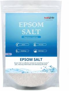 Healthgenie Epsom Bath Salt For Muscle Ache & Pain Relief | Detoxifying Body | Plants Growth