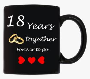 Blinknshop Happy 18th Marriage Anniversary 18 Years Love Ceramic Coffee Mug Price In India Buy Blinknshop Happy 18th Marriage Anniversary 18 Years Love Ceramic Coffee Mug Online At Flipkart Com