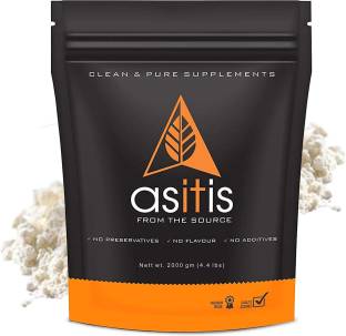 AS-IT-IS Nutrition Whey Protein Concentrate 80% Unflavored - 2kg Whey Protein