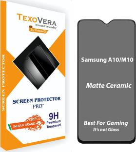 TexoVera Edge To Edge Tempered Glass for Samsung Galaxy M10, Samsung A10, Samsung A10s, Samsung M01s, ...