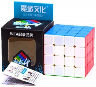 4x4 MoYu Stickerless Original Speed Magic Cube Spiel Rubix Rubic Twist... 