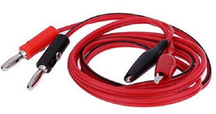 16 Pezzi/MULTIMETRO Test Lead SONDA Voltmetro ALLIGATOR Kit cavi Clip 