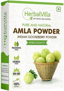 herbalvilla Amla Indian Gooseberry Powder for eating and hair growth -  Price in India, Buy herbalvilla Amla Indian Gooseberry Powder for eating  and hair growth Online In India, Reviews, Ratings & Features |