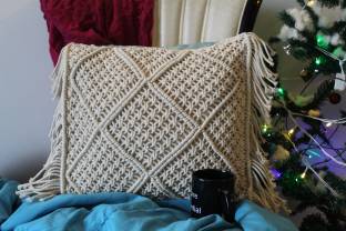 Cottoncube Self Design Cushions Cover