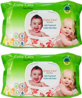 Extra Care BABY WIPES LIGHT FRAGRANCED