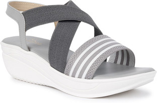 zapatoz grey wedge mules
