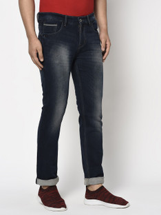 Octave Regular Men Black Jeans - Buy 