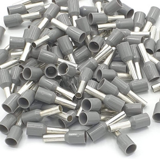 100pcs Cable Housing End Non-Insulated Wire Strip Copper Ferrules 0.5mm²-6mm² 