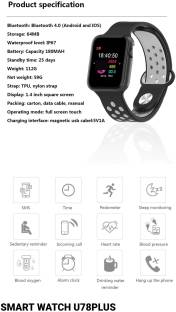 RGMS Original Smart Watch Fitness Bracelet Smartwatch