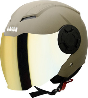 Steelbird Baron Open Face Helmet, ISI 