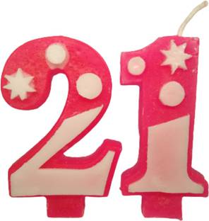 Numbered Birthday Candles 1 To 21 Naveen Birthday Cake Candle Number 21 Candle Price In India - Buy Naveen Birthday Cake Candle Number 21 Candle Online At Flipkart.com