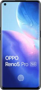 Add to Compare OPPO Reno5 Pro 5G (Starry Black, 128 GB) 4.49,706 Ratings & 1,203 Reviews 8 GB RAM | 128 GB ROM 16.64 cm (6.55 inch) Full HD+ Display 64MP + 8MP + 2MP + 2MP | 32MP Front Camera 4350 mAh Lithium-ion Polymer Battery MediaTek Dimensity 1000+ (MT6889) Processor 65W Super VOOC 2.0 Charging | ColorOS 11.1 (Based on Android 11) 3D Borderless Sense Screen | AI Highlight Video (Ultra Night Video + Live HDR) | Super AMOLED Display Brand Warranty of 1 Year Available for Mobile Including Battery and 6 Months for Accessories ₹35,990 ₹38,990 7% off Free delivery by Today Bank Offer