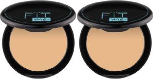 MAYBELLINE NEW YORK Fit Me Compact Powder - 128, 8 g (Pack of 2) Compact