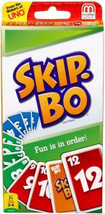 mattel GAMES Skip Bo Card Game