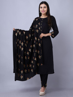 Kurtis ERA Indi Solid Kurta, Trouser 