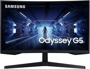 SAMSUNG 27 inch Curved Full HD LED Backlit VA Panel Gaming Monitor (LC27G55TQWWXXL) 4.98 Ratings & 0 Reviews Panel Type: VA Panel Screen Resolution Type: Full HD Response Time: 1 ms HDMI Ports - 1 1 Year Warranty on Product ₹24,136 ₹38,000 36% off Free delivery