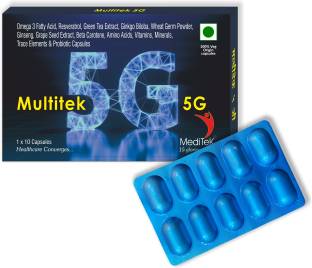 Meditek Multitek 5G MultiVitamin & Minerals (Monthly Pack)