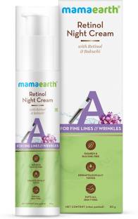 MamaEarth Retinol Night Cream For Women with Retinol & Bakuchi for Anti Aging, Fine Lines and Wrinkles