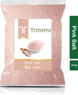 Trinetra Best Quality Pink Salt (Sendha Namak)-250gm (Pack Of 1) Himalayan Pink Salt