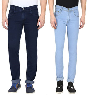 Buy GRADELY Regular Men Dark Blue 