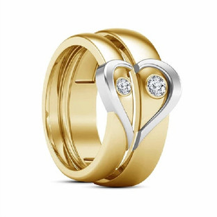 American Diamond Stone Ring 