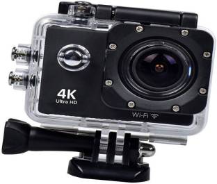 Garundropsy 4k camera with high-Tech V3+ Sony 179 Sensor, 170Â° Wide-Angle Lens Sports and Action Came...