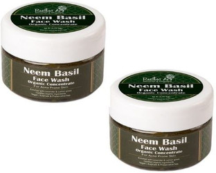 rustic neem basil face wash