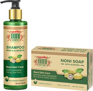 Apollo Noni With Aloevera Hair Shampoo And Body Soap Combo (250ml + 125g) Price in India - Buy Apollo Noni With Aloevera Hair Shampoo And Body Soap Combo (250ml + 125g) online Apollo Noni With Aloevera Hair Shampoo And Body Soap Combo (250ml + 125g) Price in India - Buy Apollo Noni With Aloevera Hair Shampoo And Body Soap Combo (250ml + 125g) online
