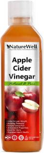Naturewell Apple Cider Vinegar For Weight Loss With Mother Of Vinegar Vinegar (500ML/RE) Vinegar