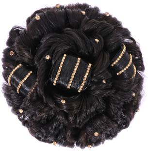 Shivarth Black Color Artificial Juda Hair Accessories For Women and Girls with Stone Work Juda For Festive Designer Stone Bridal Wedding Juda Bun Price in India - Buy Shivarth Black Color Artificial Shivarth Black Color Artificial Juda Hair Accessories For Women and Girls with Stone Work Juda For Festive Designer Stone Bridal Wedding Juda Bun Price in India - Buy Shivarth Black Color Artificial