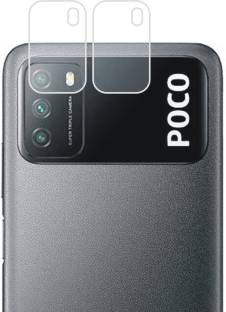 DESIBUZZ Back Camera Lens Glass Protector for POCO M3, Poco M3