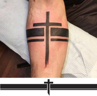 I tattooed theses 3 crosses a few  Neil Harte Tattoo Town  Facebook