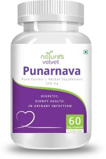 Natures Velvet Lifecare Punarnava Pure Extract 500 mg