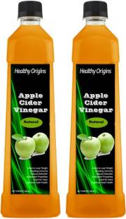 Healthy Origins Organic Apple Cider Vinegar with Mother for Weight Loss Vinegar (500X2Ml LG) Vinegar