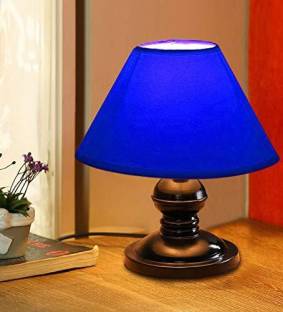 vrct Fabric Shade Table Lamp with Black Base for Home Decoration Bedside Living Room Table Lamp