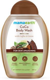 MamaEarth CoCo Body Wash With Coffee & Cocoa For Skin Awakening – 300 ml