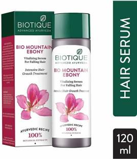 BIOTIQUE Bio Mountain Ebony vitalizing serum for falling hair