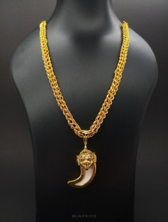 Gold Plated Metal Alloy Brass Chain 