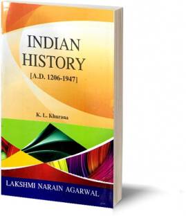Indian History (1206-1947) [Textbook For B.A. (Pass And Honours), M.A. Civil Service & Other Competitive Examination]