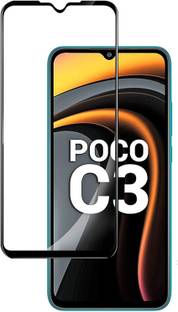 NKCASE Edge To Edge Tempered Glass for Poco M2, Mi Redmi 9 Prime, Poco C3, Mi Redmi 9A, Mi Redmi 9i, Mi Redmi 9, Realme C11, Realme C12, Realme C15, Realme Narzo 20, Realme Narzo 20A, POCO M3, Realme Narzo 30A, Motorola Moto G10 Power, Motorola Moto G30, Moto G30, Moto G10 Power, Realme C20, Realme C21, Realme C22, Gionee Max Pro, Moto E7 Power, Oppo A53s