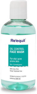 reequil anti acne face wash