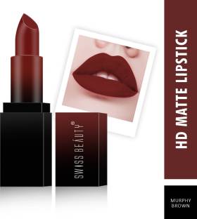 SWISS BEAUTY HD Matte Lipstick (SB-212-23) 4.223,370 Ratings & 2,569 Reviews Gives a Matte finish look Texture is: Crayon Quantity: 3.5 g ₹221 ₹299 26% off Free delivery Hot Deal Buy 3 items, save extra 5%