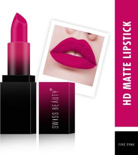 SWISS BEAUTY HD Matte Lipstick (SB-212-05) 4.223,370 Ratings & 2,569 Reviews Gives a Matte finish look Texture is: Crayon Quantity: 3.5 g ₹202 ₹299 32% off Free delivery Hot Deal Buy 3 items, save extra 5%
