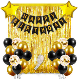 Gold Birthday Party Decoration