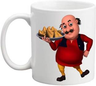 SHREENKRAFT Samosa With Motu-Patlu Cartoon Printed Ceramic Coffee Ceramic Coffee Mug Price in India - Buy SHREENKRAFT Samosa With Motu-Patlu Cartoon Printed Ceramic Coffee Ceramic Coffee Mug online at SHREENKRAFT Samosa With Motu-Patlu Cartoon Printed Ceramic Coffee Ceramic Coffee Mug Price in India - Buy SHREENKRAFT Samosa With Motu-Patlu Cartoon Printed Ceramic Coffee Ceramic Coffee Mug online at