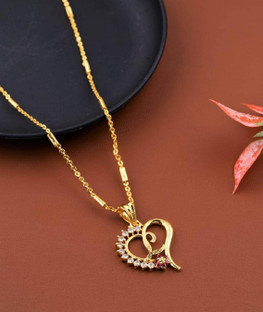 Vraj india L letter locket pendants 